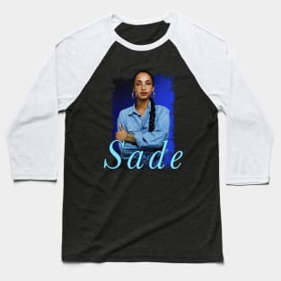 Sade - Retro 80s Music Baseball T-Shirt